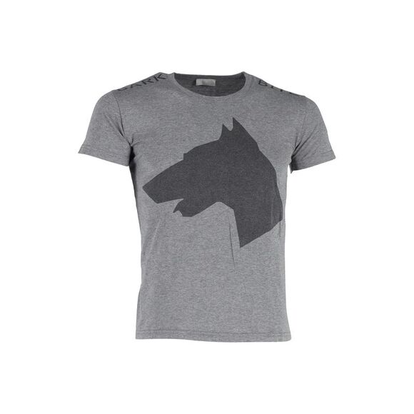Christian Dior Dark Bite Dog Graphic T-Shirt in Grey Cotton - Picture 1 of 3